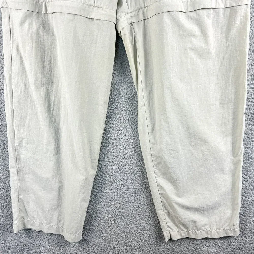 Redington Convertible Pants Mens 38 Tan Fishing Cargo Nylon‎ Mesh Lined Outdoor